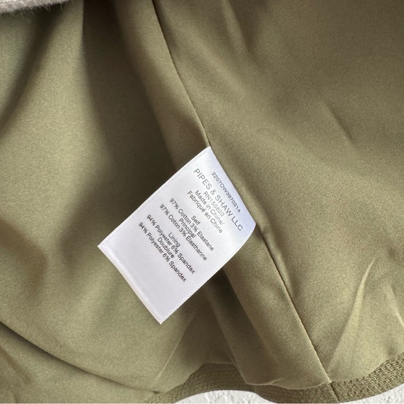Veronica Beard Olive Utility Jacket, Size 4 - Picture 5 of 9